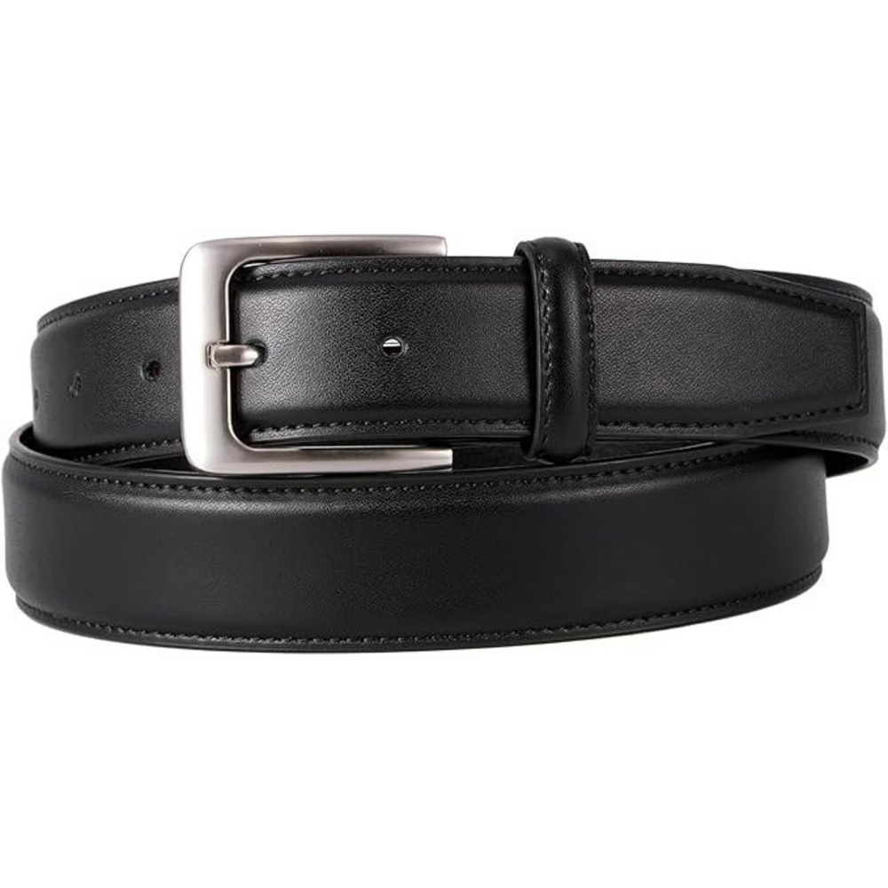 New Men's Vatan Genuine Leather Dress Belt, Fits Waist Size‎ 42, Black